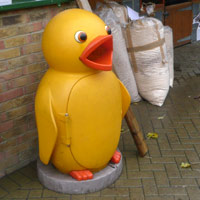 Bird bin, Mudchute farm