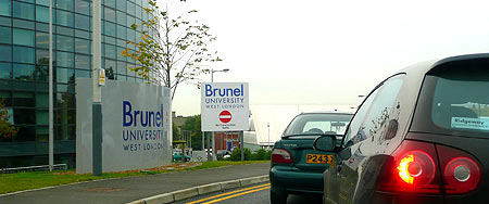 Entrance to Brunel, Kingston Lane