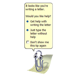 Microsoft Office Clippit