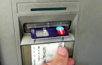 Interlock on ATM - card returned before cash dispensed