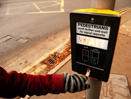 Staggered crossing in Bath