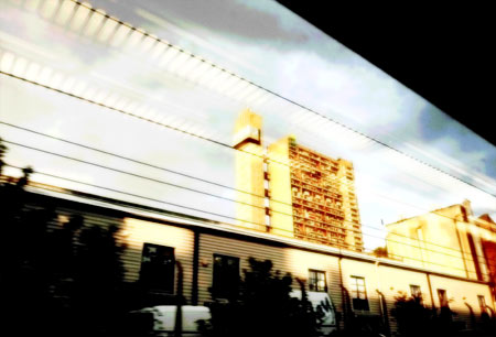 Trellick Tower from the Great Western Main Line