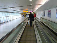 Moving walkway at Heathrow