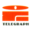 Telegraph logo - red stylised telegraph machine