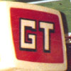 GT logo with red background