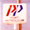 Port Petroleum logo - red and blue Ps